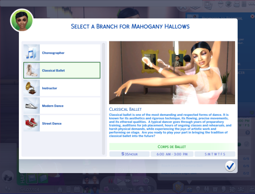 Ultimate Dancer Career