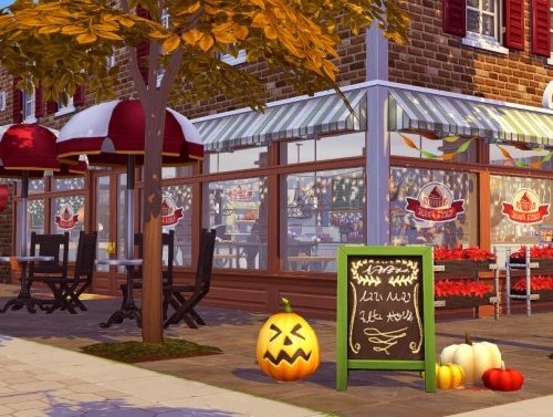Bakery & Spooky Store at Jenba Sims