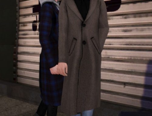 Hoodie Raglan Coat at Kiro