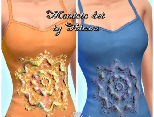 Mandala Set 9x tank top at Petka Falcora