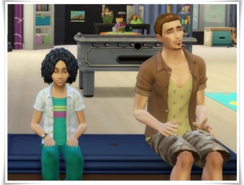 Wavy Bob Hair for Kids at Birksches Sims Blog