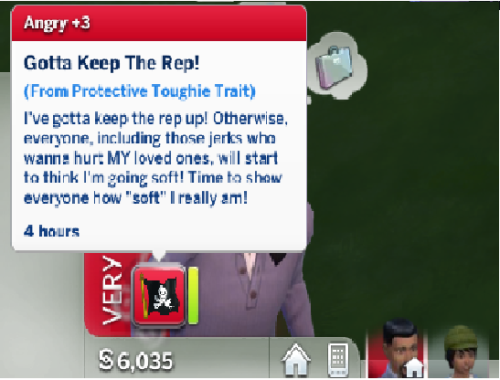 Ts4 ?Tough Protector? Trait!