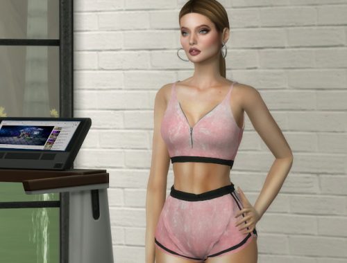Jenna Outfit by RUCHELLSIMS at REDHEADSIMS