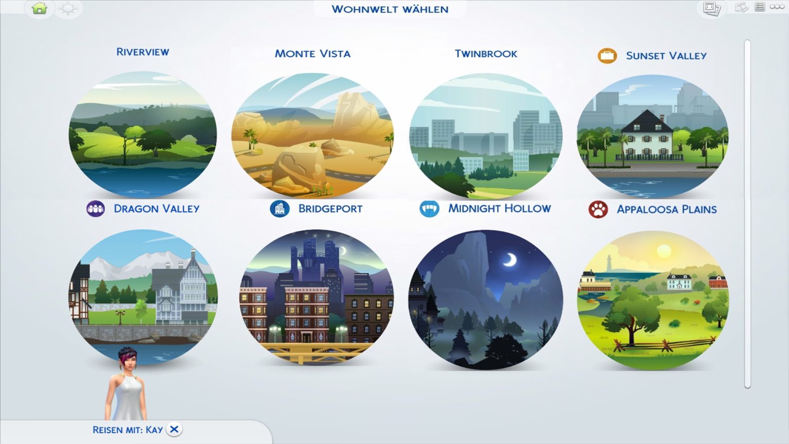 World Names TS3 To TS4 - The Sims 4 Catalog