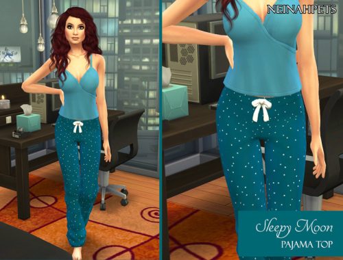 Sleepy Moon Pajama Set