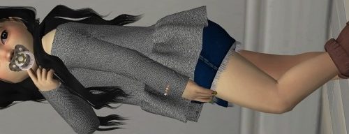 CHISAMI MINI STYLE MOCCASINS by Thiago Mitchell at REDHEADSIMS – Coupure Electrique