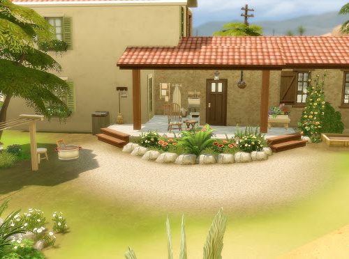 Suburban House 50 Oasis Springs at Via Sims
