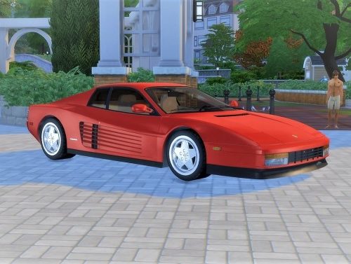 Ferrari Testarossa at LorySims