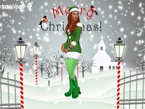 Christmas 2018 Backgrounds Part 1 at Annett’s Sims 4 Welt