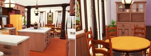 Warm Rustic Family Home at Aveline Sims