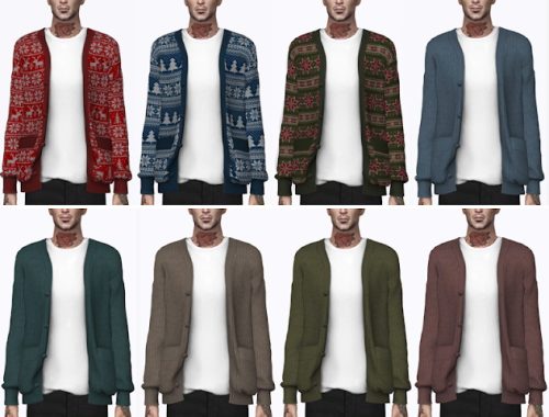 Knitted Cardigan at Darte77