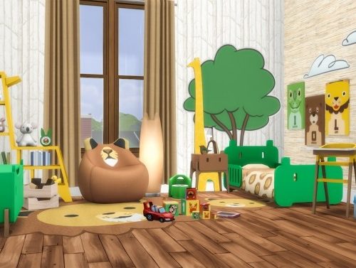 Roarsome Kids Bedroom 30 New items at Simsational Designs
