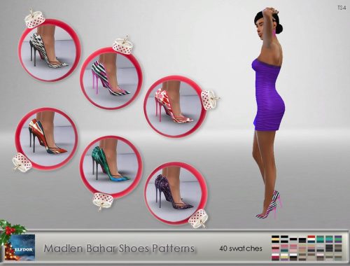 Madlen Bahar Shoes Patterns - Mesh needed
