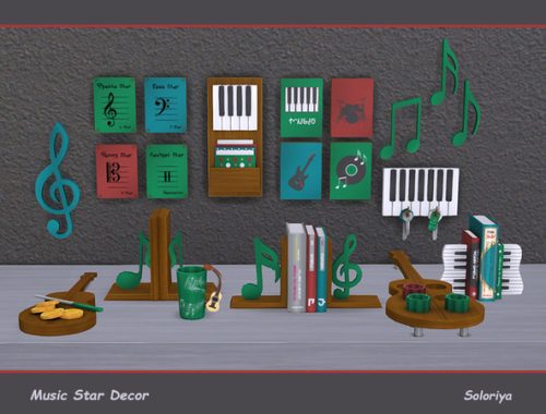 Music Star Decor by soloriya