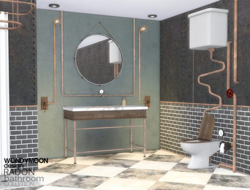 Radon Bathroom by wondymoon