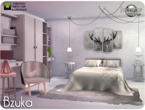 Bzuka bedroom by jomsims