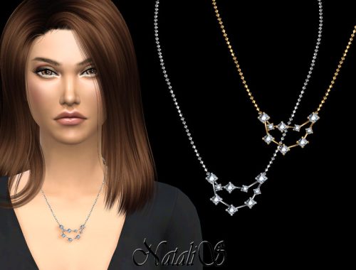 NataliS_Capricorn zodiac necklace