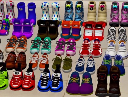 Deco Shoes Clutter at Josie Simblr