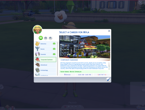 Corporate Gardener Custom Career