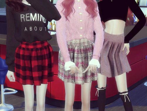 FB skirt at SNOW:L