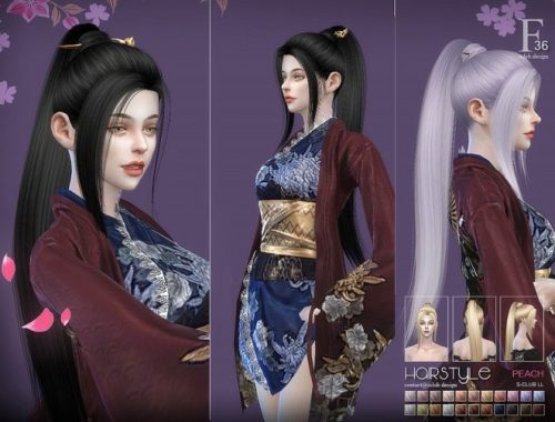 Hair peach n36 by S-Club