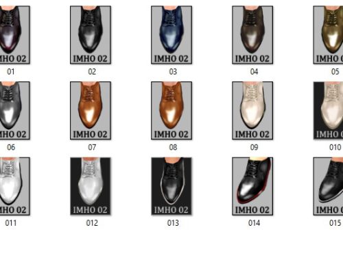Classic Male Shoes #02 at IMHO Sims 4