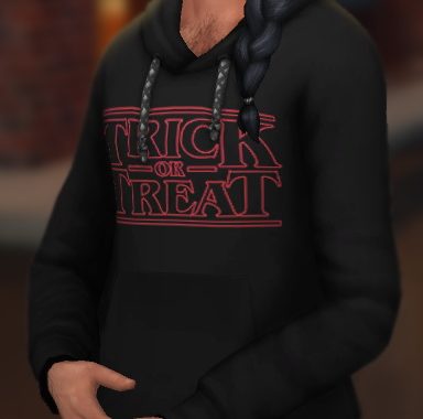 SPOOKIE HOODIE at Candy Sims 4