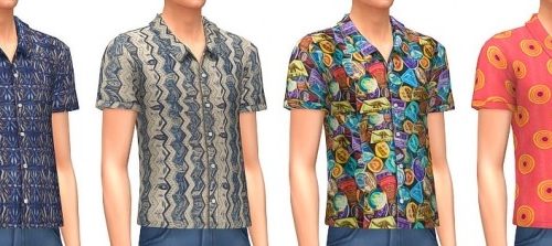 Printed Shirts at Marvin Sims