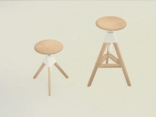 TOM AND JERRY stools at Meinkatz Creations