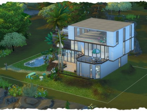 House on the hill 1 by Chalipo at All 4 Sims