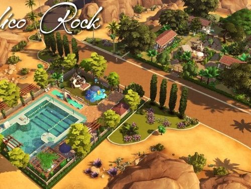 Just Maristella (Save File) Oasis Springs redone at Jenba Sims