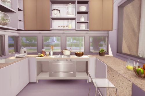 Contemporary Kitchen and Dining Room