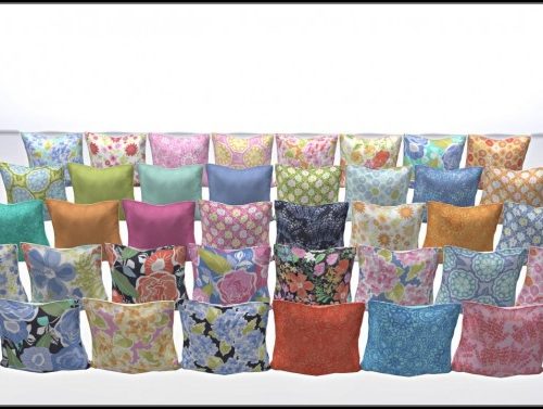Honey Collection pillows at TaTschu`s Sims4-CC
