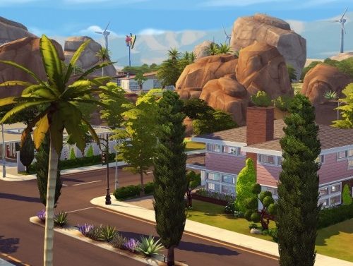 Just Maristella (Save File) Oasis Springs redone at Jenba Sims