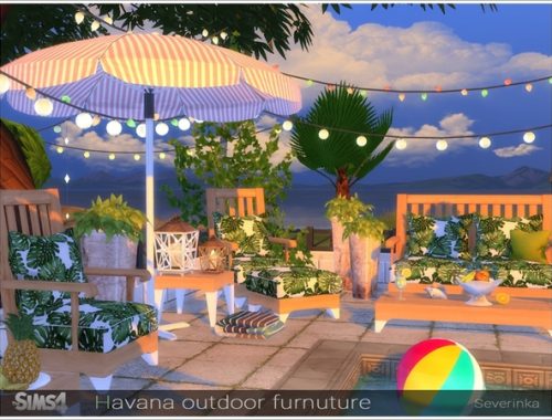Havana outdoor furniture by Severinka