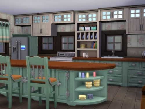 235 Hallow Lough Lane house by Christine at CC4Sims