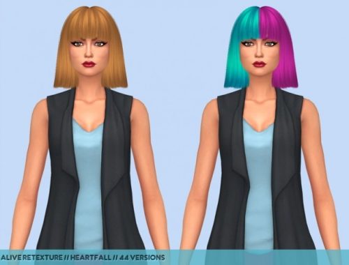 Hair retextures at Heartfall