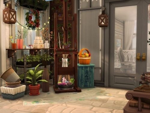 Parisian Flower Shop at Ruby’s Home Design