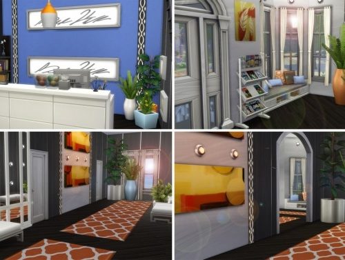 Shop, hotel, bar and coffee shop at Anna Frost