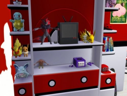POKEMON ROOM at MODELSIMS4