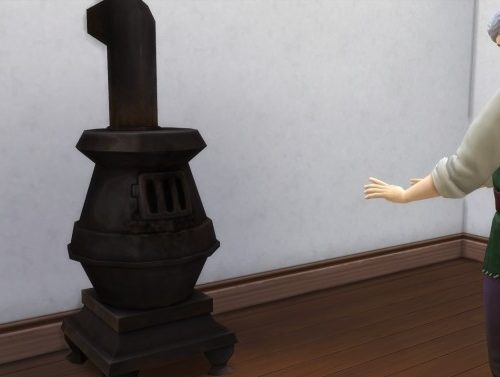 Working Cast Iron Stove by blueshreveport at Mod The Sims