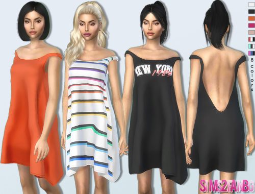 369 - Bare Shoulder Dress