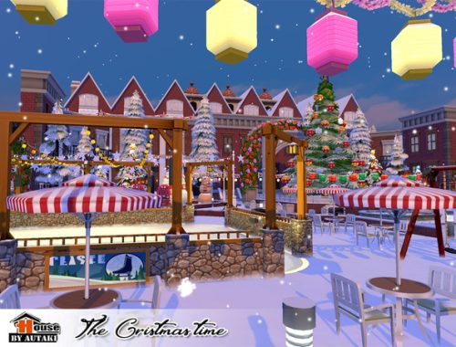 Christmas time park by autaki