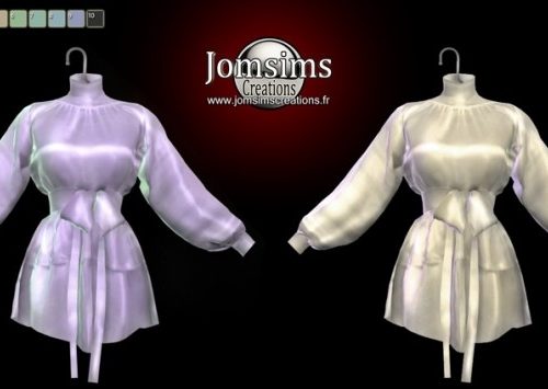 Almeso satin dress at Jomsims Creations