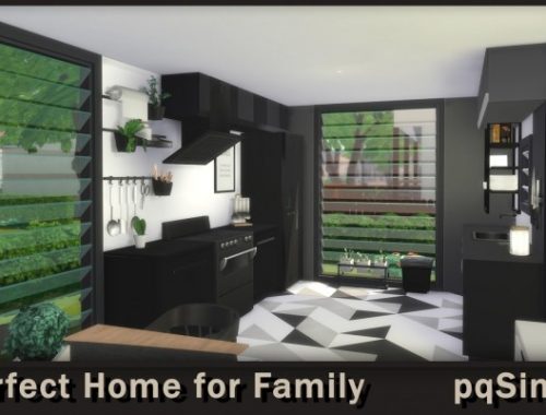 Perfect Home for Family at pqSims4