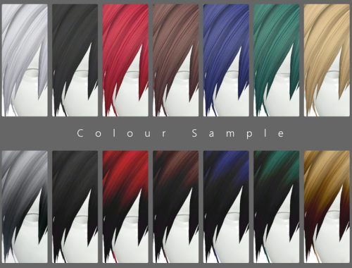 Anime Mesh Hair