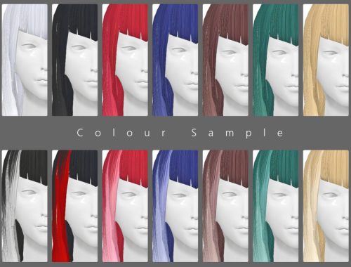 TOX2 Rideaux Hair Style
