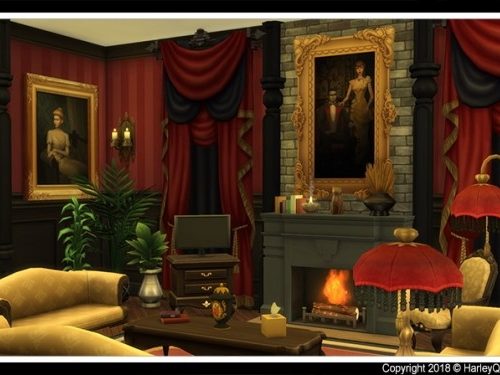 Goth Manor at Harley Quinn’s Nuthouse