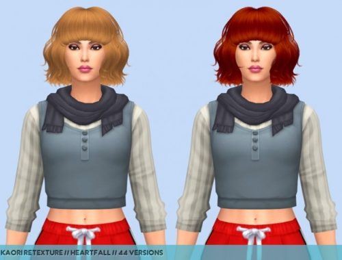 6 Hair retextures at Heartfall