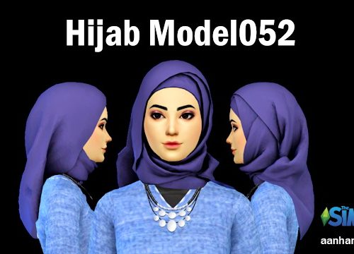 Hijab Model051 & 052 With Carina Collections at Aan Hamdan Simmer93